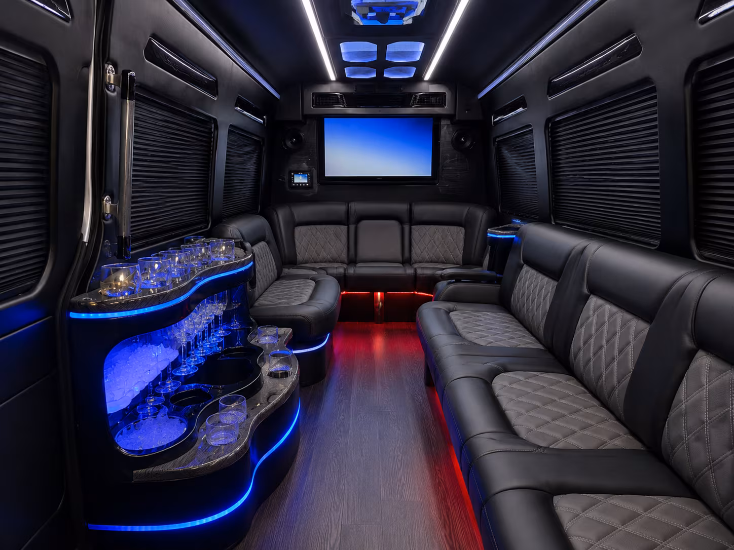 concert bus rentals for groups across the south bay