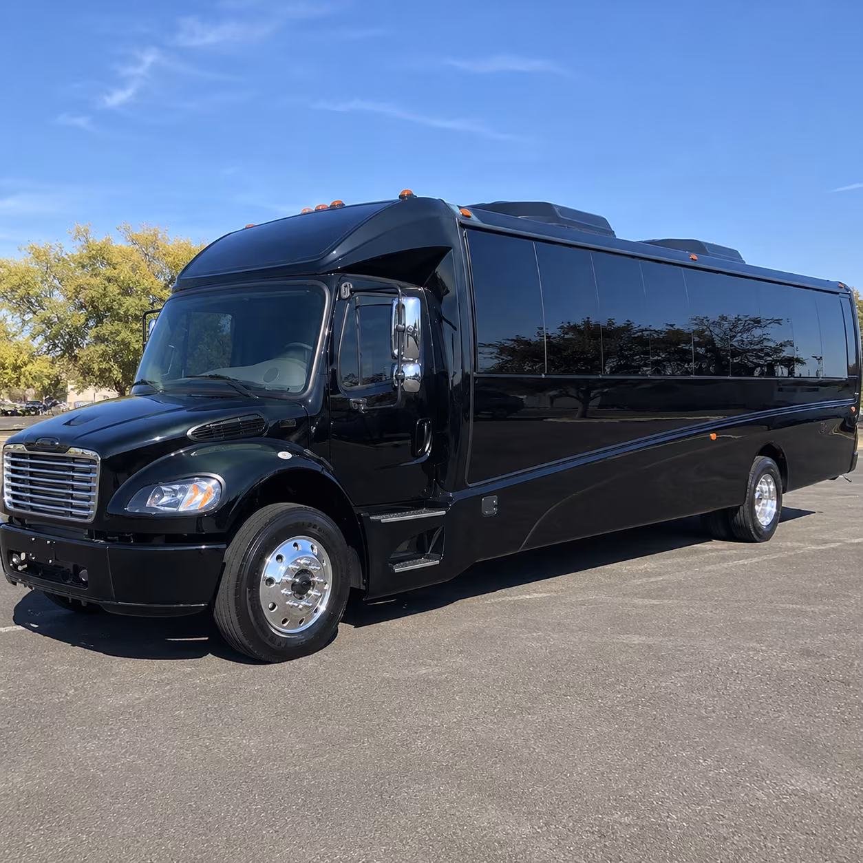 santa clara corporate event transportation onboard seating