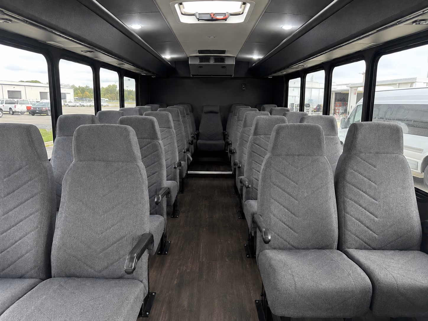 santa clara employee transportation onboard seating