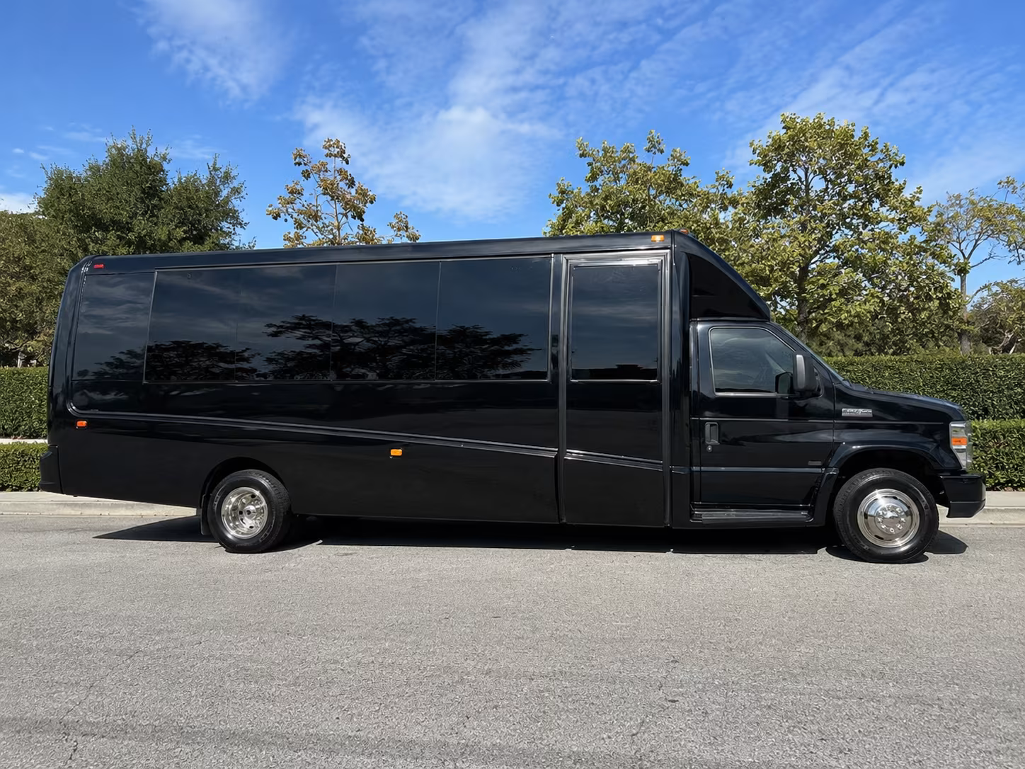 santa clara private event transportation onboard seating