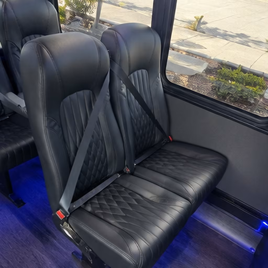 santa clara sporting event transportation onboard seating